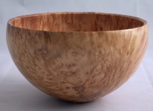 Eucalyptus burr bowl