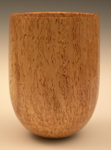 Masur birch vessel turned by Paul Hannaby Creative Woodturning