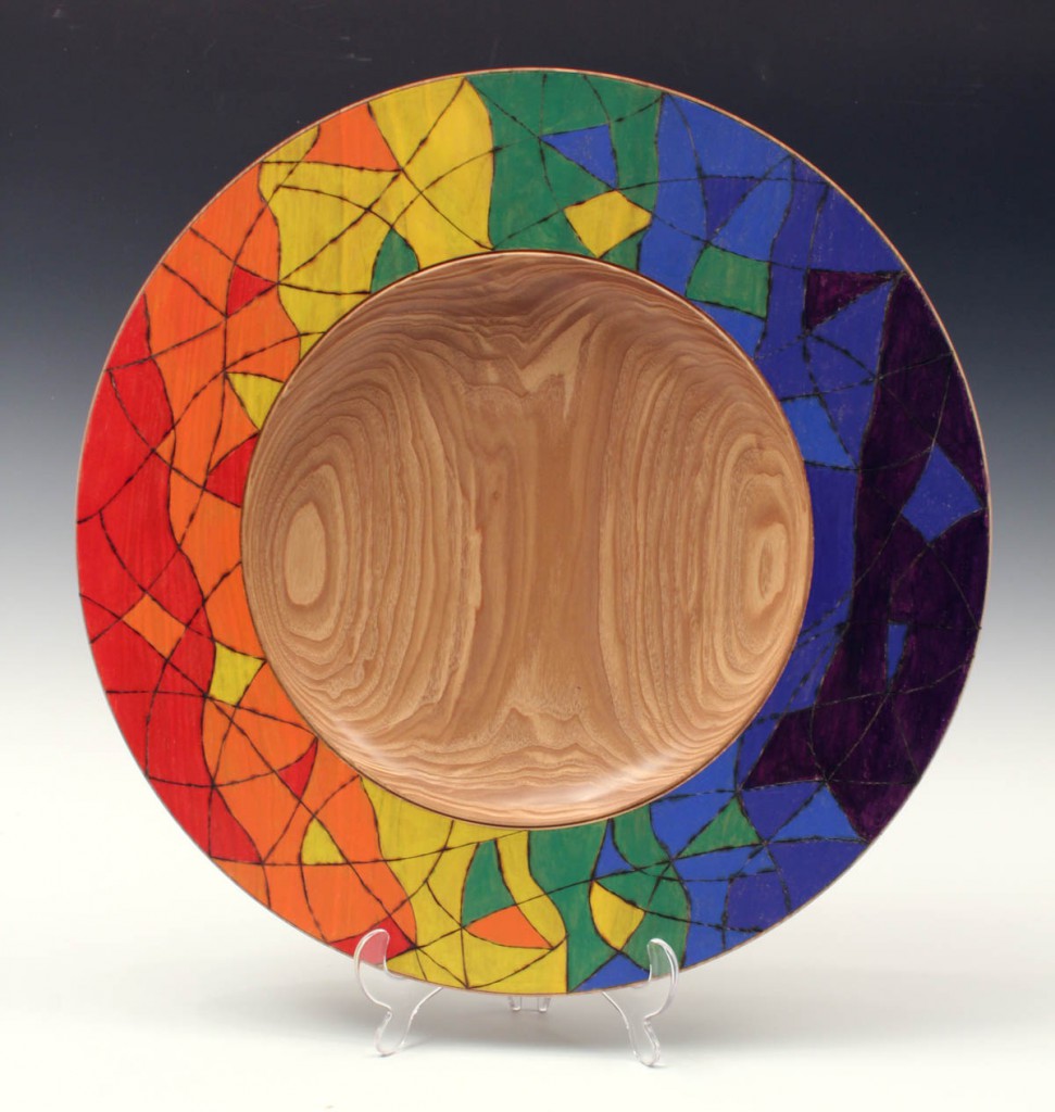 Turned wooden platters Creative Woodturning