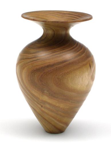 Sumach vase turned by Paul Hannaby Creative Woodturning