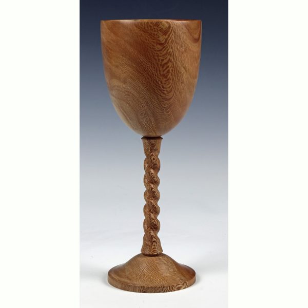 London plane goblet turned by Paul Hannaby creative woodturning