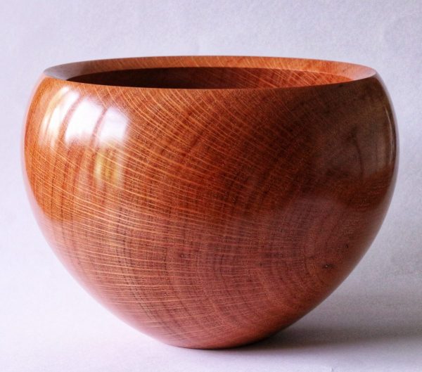 She oak bowl turned by Paul Hannaby creative woodturning
