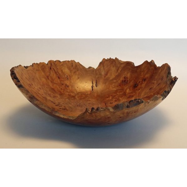 Burr elm bowl turned by Paul Hannaby creative woodturning