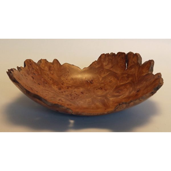 Burr elm bowl turned by Paul Hannaby creative woodturning