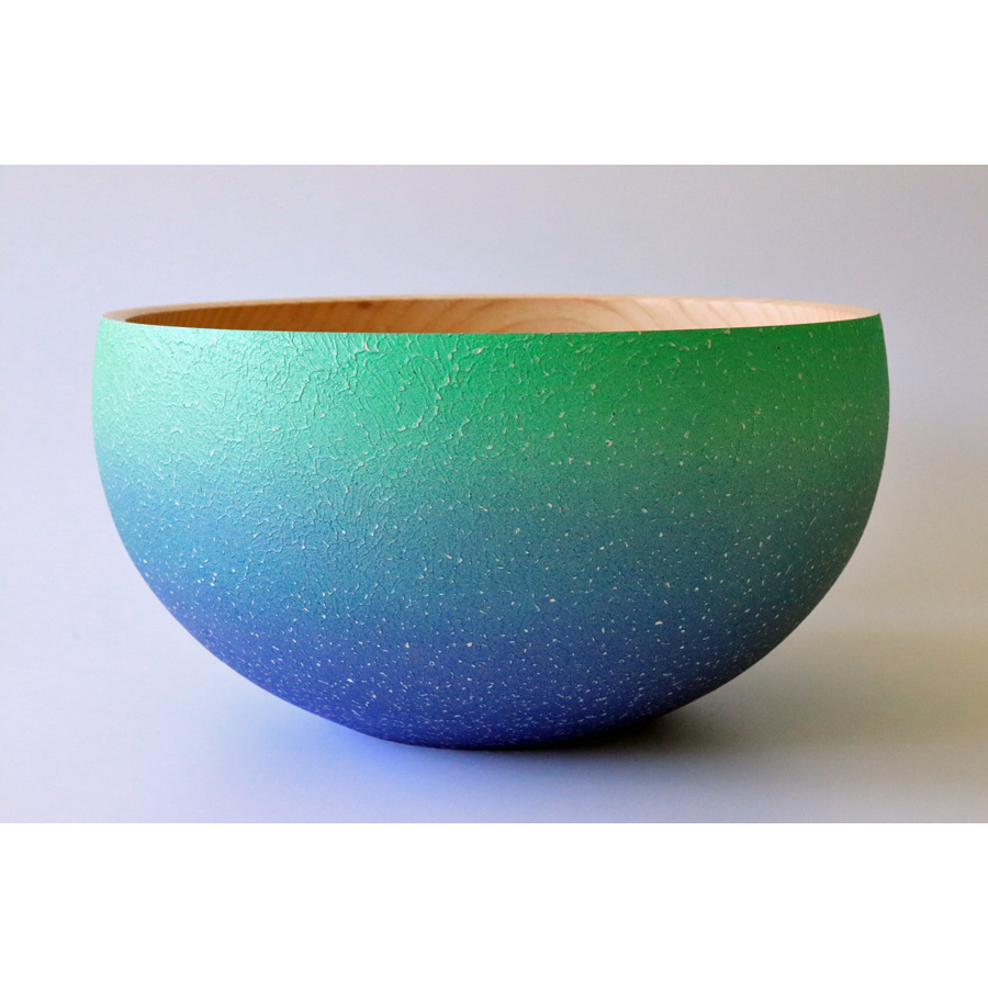 Coloured Ash Bowl | Creative Woodturning