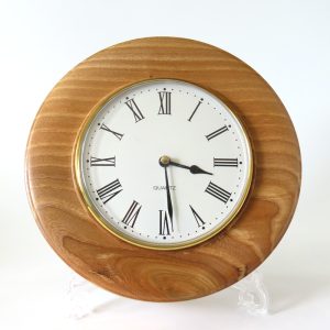 Elm clock turned by Paul Hannaby creative woodturning