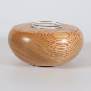 Ash tea light holder