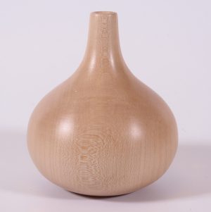 Sycamore weed pot turned by Paul Hannaby creative woodturning
