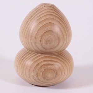 Ash feng shui pot by Paul Hannaby Creative Woodturning