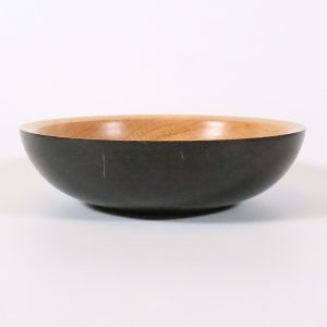 Ebonised oak bowl turned by Paul Hannaby Creative Woodturning