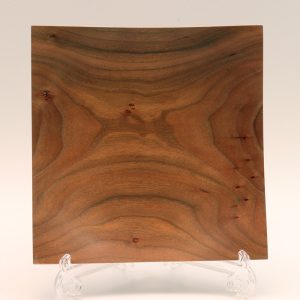 Square cherry bowl turned by Paul Hannaby creative woodturning