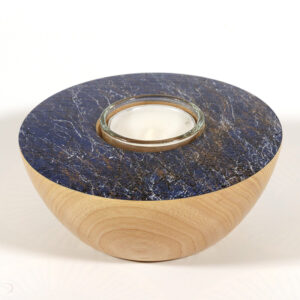Tealight holder turned by Paul Hannaby creative woodturning