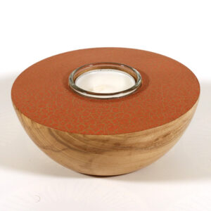 Tealight holder turned by Paul Hannaby creative woodturning