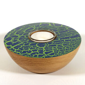Tealight holder turned by Paul Hannaby creative woodturning